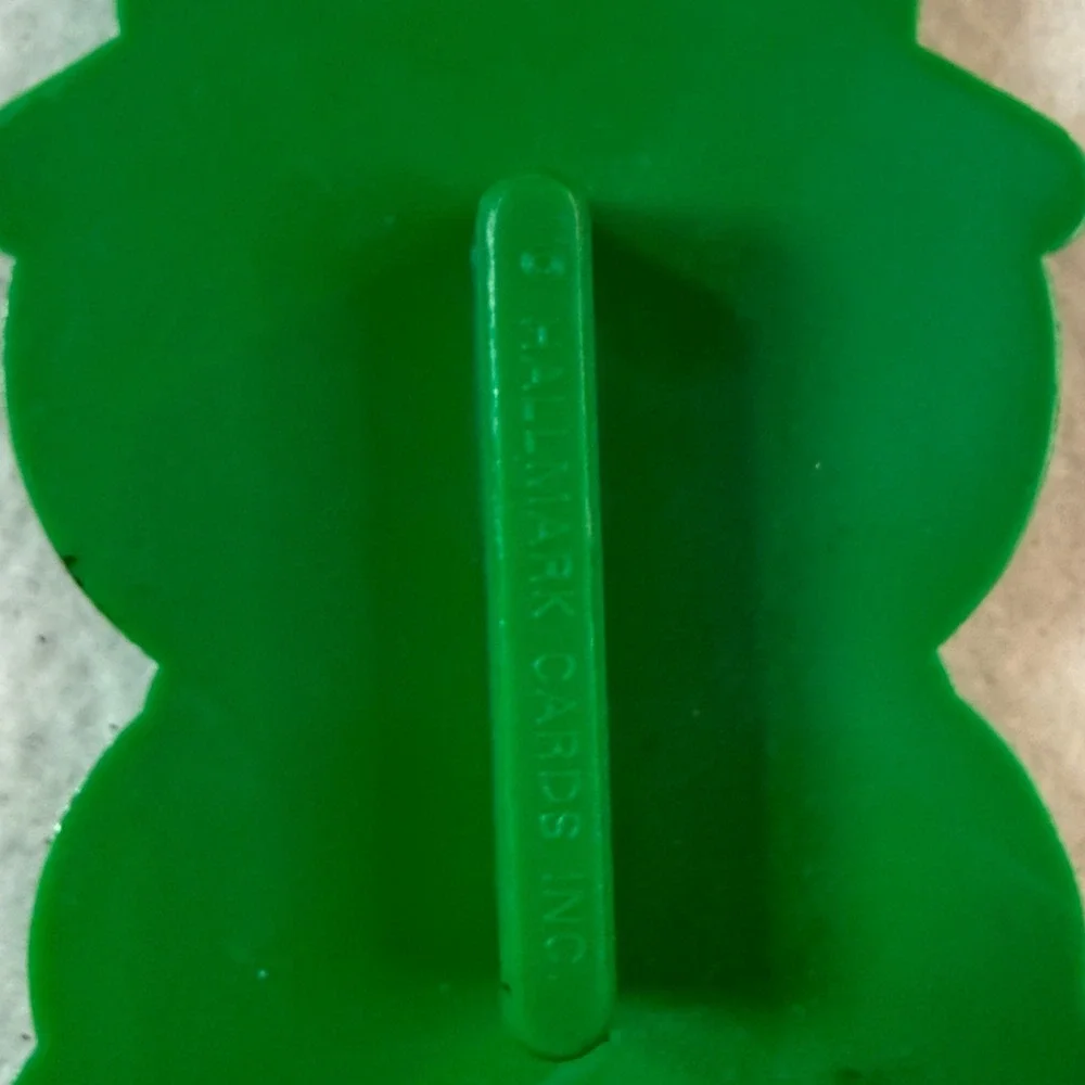 Vintage 80s Hallmark Christmas Cookie Cutter Red Green 7pc Grandmacore Americana
